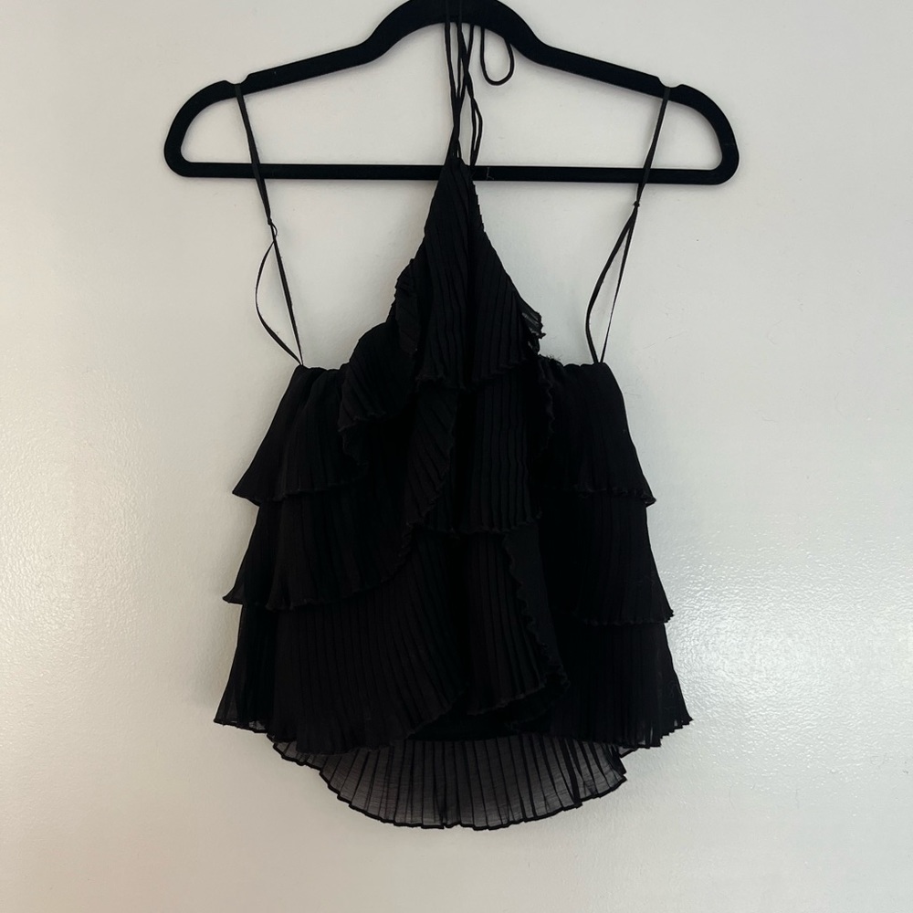 Zara Pleated Halter